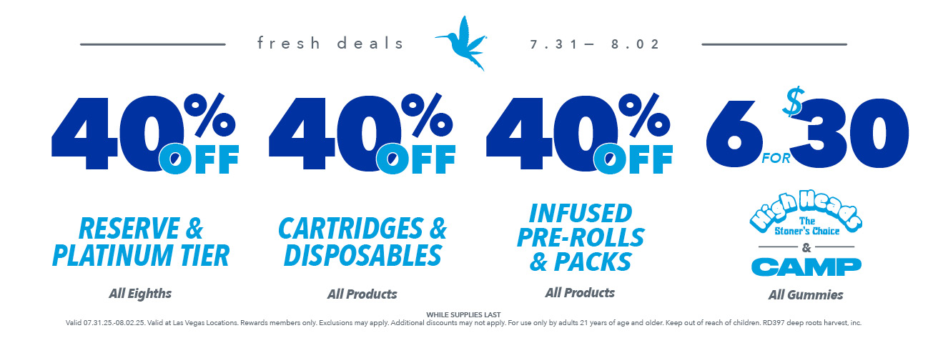 Week 31 7.31-8.02 Deals