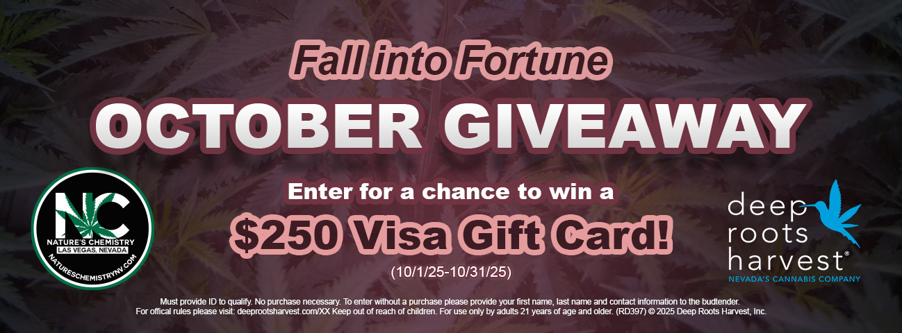 Nature's Chemistry - Oct Sweepstakes 