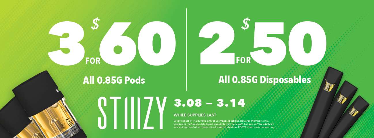 stiiizy week 11 deal