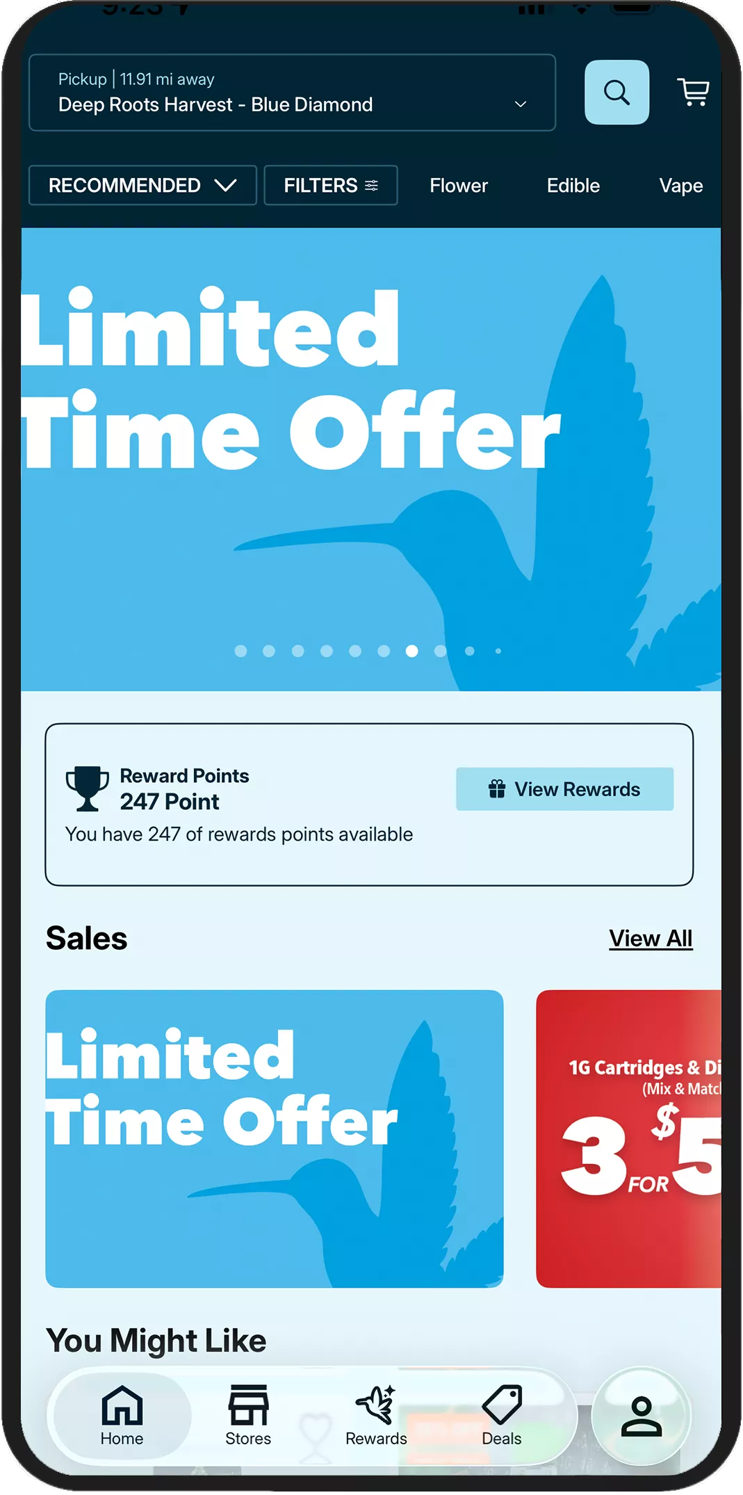 phone app display